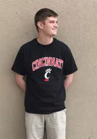 Champion Cincinnati Bearcats Arch Mascot Short Sleeve T Shirt