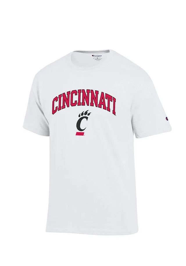 Champion Cincinnati Bearcats Arch Mascot Short Sleeve T Shirt