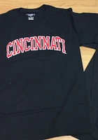 Champion Cincinnati Bearcats Black Rally Loud Short Sleeve T Shirt