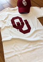 Champion Oklahoma Sooners White Big Logo Short Sleeve T Shirt