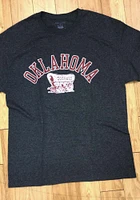 Champion Oklahoma Sooners Charcoal Big Logo Short Sleeve T Shirt