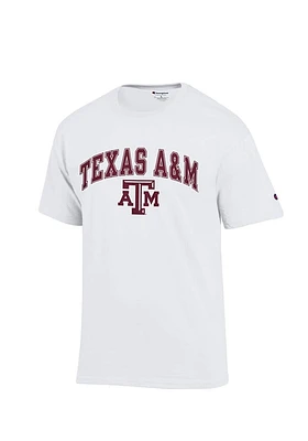 Champion Texas A&M Aggies Arch Mascot Short Sleeve T Shirt