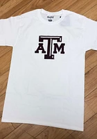Champion Texas A&M Aggies White Big Logo Short Sleeve T Shirt