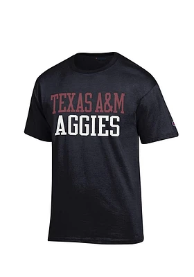 Champion Texas A&M Aggies Rally Loud Short Sleeve T Shirt