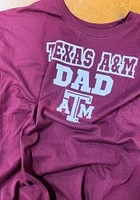 Champion Texas A&M Aggies Maroon Fathers Day Short Sleeve T Shirt