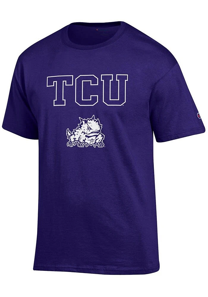 Champion TCU Horned Frogs Arch Mascot Short Sleeve T Shirt