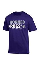 Champion TCU Horned Frogs Football Short Sleeve T Shirt