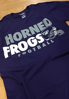 Champion TCU Horned Frogs Football Short Sleeve T Shirt