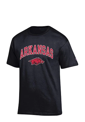Champion Arkansas Razorbacks Arch Mascot Short Sleeve T Shirt