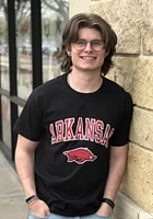 Champion Arkansas Razorbacks Arch Mascot Short Sleeve T Shirt