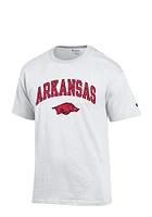 Champion Arkansas Razorbacks Arch Mascot Short Sleeve T Shirt