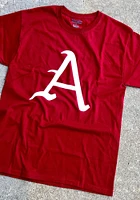 Champion Arkansas Razorbacks Cardinal Big Logo Short Sleeve T Shirt