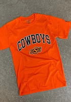 Champion Oklahoma State Cowboys Orange Arch Mascot Short Sleeve T Shirt