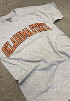 Champion Oklahoma State Cowboys Grey Plain Arch Short Sleeve T Shirt