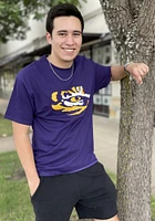 Champion LSU Tigers Purple Big Logo Short Sleeve T Shirt