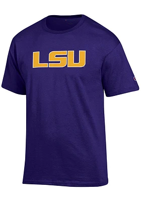 Champion LSU Tigers Rally Loud Short Sleeve T Shirt