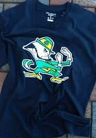 Champion Notre Dame Fighting Irish Navy Blue Big Logo Short Sleeve T Shirt
