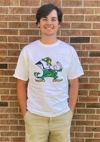 Champion Notre Dame Fighting Irish White Big Logo Short Sleeve T Shirt