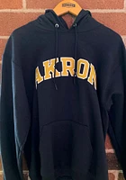 Champion Akron Zips Mens Navy Blue Fleece Long Sleeve Hoodie