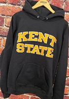 Champion Kent State Golden Flashes Mens Navy Blue Fleece Long Sleeve Hoodie