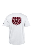 Champion Missouri State Bears White Rally Loud Short Sleeve T Shirt