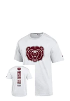 Champion Missouri State Bears White Down Back Short Sleeve T Shirt