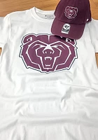 Champion Missouri State Bears White Down Back Short Sleeve T Shirt