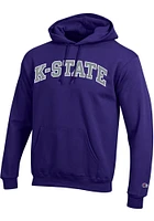Champion K-State Wildcats Mens Arch Long Sleeve Hoodie