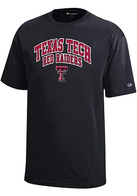 Champion Texas Tech Red Raiders Youth Arch Mascot Short Sleeve T-Shirt