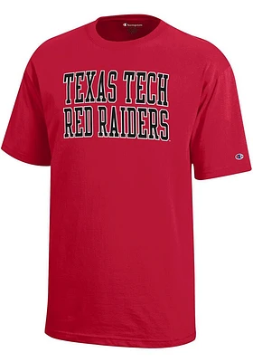 Champion Texas Tech Red Raiders Youth Rally Loud Short Sleeve T-Shirt
