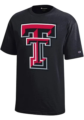 Champion Texas Tech Red Raiders Youth Logo Short Sleeve T-Shirt