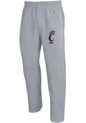 Champion Cincinnati Bearcats Mens Grey Powerblend Sweatpants