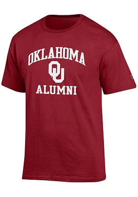 Champion Oklahoma Sooners Crimson Alumni Short Sleeve T Shirt