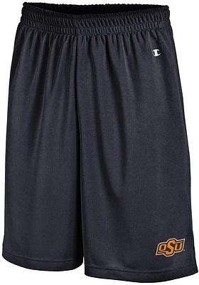 Champion Oklahoma State Cowboys Mens Black Mesh Shorts