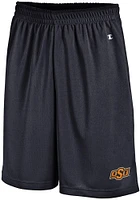 Champion Oklahoma State Cowboys Mens Black Mesh Shorts