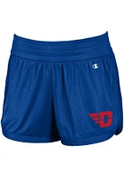 Champion Dayton Flyers Womens Blue Endurance Shorts