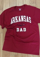 Champion Arkansas Razorbacks Cardinal Dad Short Sleeve T Shirt