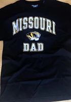 Champion Missouri Tigers Black Dad Short Sleeve T Shirt