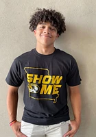 Champion Missouri Tigers Show Me State Outline Short Sleeve T Shirt