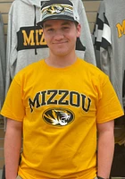 Champion Missouri Tigers Gold Arch Mascot Short Sleeve T Shirt