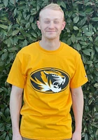 Champion Missouri Tigers Gold Primary Logo Short Sleeve T Shirt