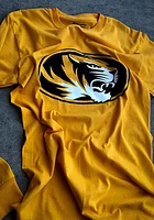 Champion Missouri Tigers Gold Primary Logo Long Sleeve T Shirt