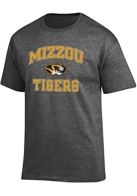 Champion Missouri Tigers Charcoal No1 Design Short Sleeve T Shirt