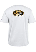Champion Missouri Tigers White Rally Loud Short Sleeve T Shirt