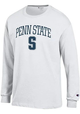 Champion Penn State Nittany Lions White Arch S Long Sleeve T Shirt