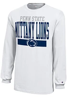 Champion Penn State Nittany Lions Youth White Loud Long Sleeve T-Shirt