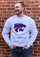Champion K-State Wildcats Mens Big Logo Long Sleeve Crew Sweatshirt