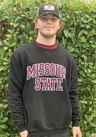 Champion Missouri State Bears Mens Black Arch Long Sleeve Crew Sweatshirt
