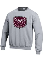 Champion Missouri State Bears Mens Grey Big Logo Long Sleeve Crew Sweatshirt
