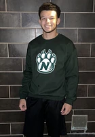 Champion Northwest Missouri State Bearcats Mens Black Big Logo Long Sleeve Crew Sweatshirt